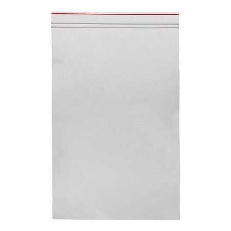 Minigrip Reclosable Bag Red Line™ 8 X 12 Inch Plastic Clear Zipper Closure - Case of 1000 - MGRL2P0812-CS