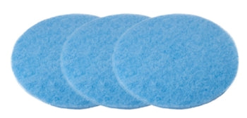 RJ Schinner Co Hard Floor Burnishing Pad Performance Plus 20 Inch Diameter Natural Light Natural Hair / Polyester - Case of 5 - PNHL20-CS