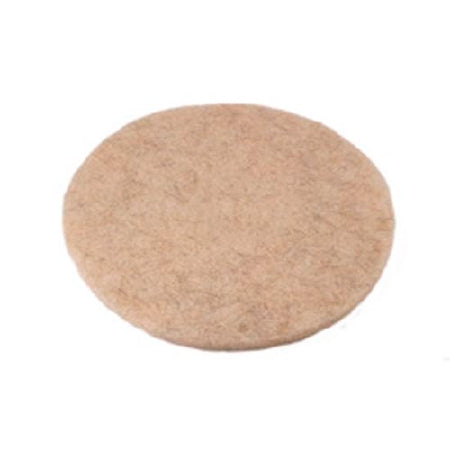 RJ Schinner Co Hard Floor Burnishing Pad Performance Plus 20 Inch Diameter Natural Medium Natural Hair / Polyester - Case of 5 - PNHM20-CS