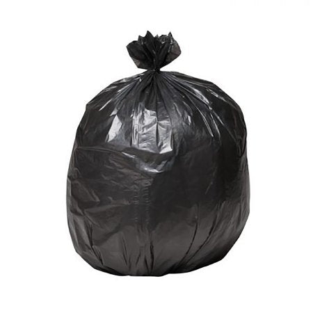 RJ Schinner Co Trash Bag Strongman 45 gal. Black LLDPE 1.5 mil 40 X 46 Inch Star Seal Bottom Coreless Roll - Case of 10 - SM404615-CS