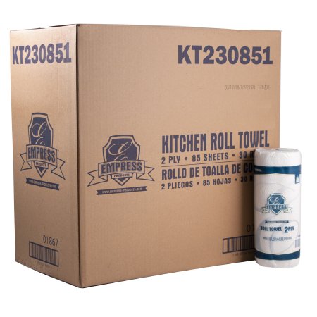 RJ Schinner Co Kitchen Paper Towel Empress™ Perforated Roll 8 X 11 Inch - Case of 30 - KT 230851-CS