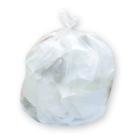 RJ Schinner Co Trash Bag Inteplast Group 16 gal. White LLDPE 0.50 mil 24 X 32 Inch Star Seal Bottom Coreless Roll - Case of 10 - WSL2432XHW-CS