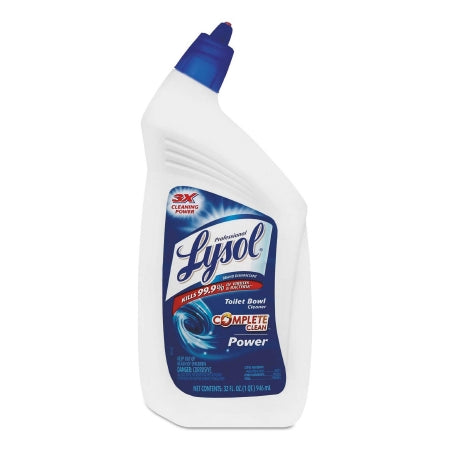 RJ Schinner Co Professional Lysol® Toilet Bowl Cleaner Acid Based Manual Squeeze Liquid 32 oz. Bottle Wintergreen Scent NonSterile - Case of 12 - 74278-CS