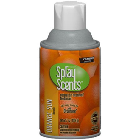 RJ Schinner Co Air Freshener Sprayon® Sprayscents™ Liquid 7 oz. Can Orange Sun Scent - Case of 12 - 5182-CS