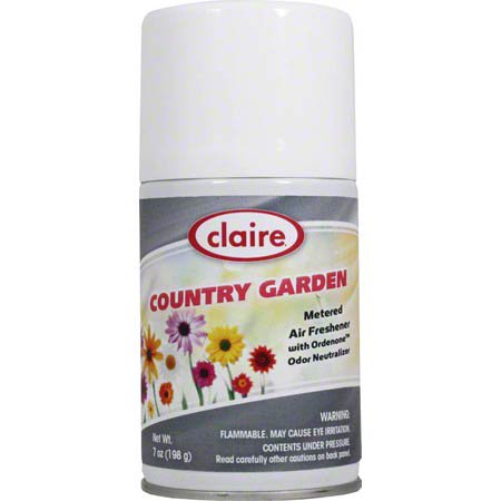 RJ Schinner Co Air Freshener Claire® Dry Mist 7 oz. Can Country Garden Scent - Case of 12 - 118-CS