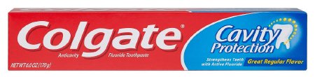 RJ Schinner Co Toothpaste Colgate® Cavity Protection Regular Flavor 6 oz. Tube - Case of 24 - 51088-CS