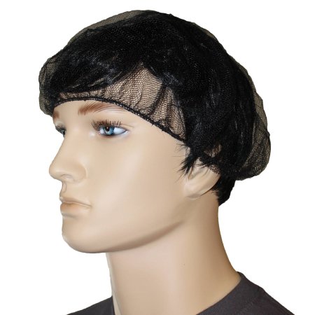 RJ Schinner Co Hair Net Malt by Impact® Black One Size Fits Most - Case of 10 - MC24-1000 / BLK-CS