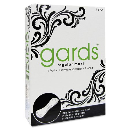 RJ Schinner Co Feminine Pad Gards® Maxi Regular Absorbency - Case of 250 - 147A-CS