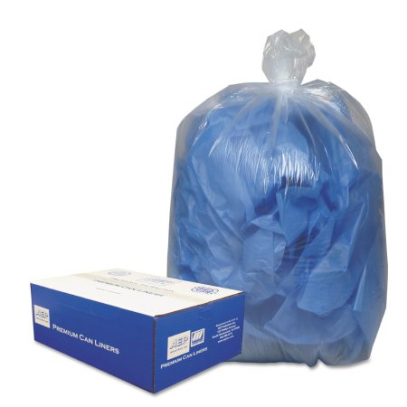 Lagasse Trash Bag Classic Clear 10 gal. Clear LLDPE 0.60 mil 23 X 24 Inch Star Seal Bottom Coreless Roll - CT/500 - WBI242315C-CT