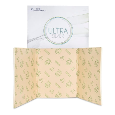 Milliken & Company Silver Foam Dressing Ultra Silver 8 X 20 Inch Rectangle Sterile - Case of 10 - 3000112212-CS