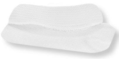Medtronic MITG Anatomical Hernia Repair Mesh Parietex™ Partially Absorbable Knitted Polyester Monofilament 4 X 6 Inch Left Style - Each - TECT1510AL-EA