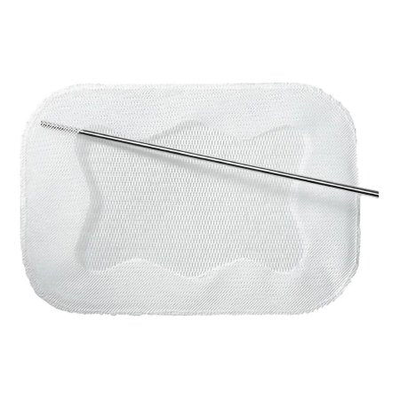 Medtronic MITG Open Ventral Hernia Repair Mesh Parietex™ Optimized Composite (PCOx) Partially Absorbable Knitted Multifilament Polyester 1.7 mm X 10 cm X 15 cm Rectangle with Skirt Style - Each - PCO1510OSX-EA
