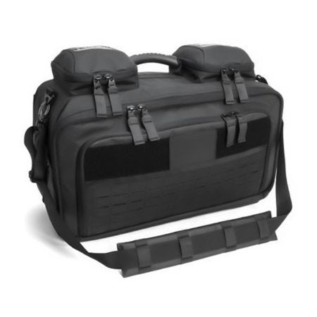Cramer Decker Medical Inc EMS Bag Meret OMNI™ PRO X Tactical Black Infecton Control Material 9-1/2 X 15 X 22 Inch - Each - M8101TB-EA