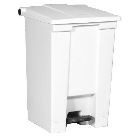 RJ Schinner Co Trash Can Rubbermaid® Legacy 12 gal. Square White Plastic Step On - Each - FG614400WHT-EA