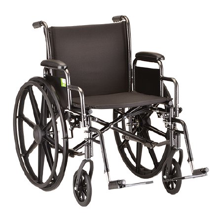 Nova Ortho-Med Wheelchair Nova Swing-Away Footrest 20 Inch Seat Width Adult 300 lbs. Weight Capacity - Each - 5200S-EA