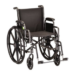 Nova Ortho-Med Wheelchair Nova Swing-Away Footrest 18 Inch Seat Width Adult 300 lbs. Weight Capacity - Each - 5180S-EA