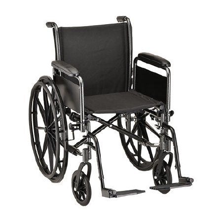 Nova Ortho-Med Wheelchair Nova Swing-Away Footrest 16 Inch Seat Width Adult 300 lbs. Weight Capacity - Each - 5161S-EA