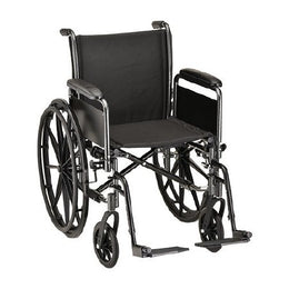 Nova Ortho-Med Wheelchair Nova Swing-Away Footrest 16 Inch Seat Width Adult 300 lbs. Weight Capacity - Each - 5161S-EA