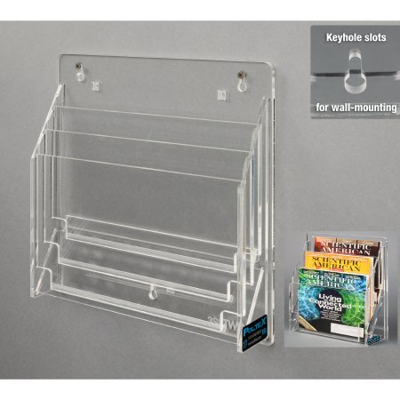 Poltex Inc Chart Holder Poltex® Clear 3 Slot - Each - 3UPFILE-W-EA