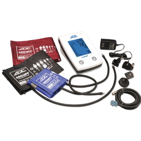 American Diagnostic Corp Automatic Digital Blood Pressure Monitor E-sphyg™ 3 Multiple Sizes Nylon 19 - 50 cm Desk Model - Each - 9003K-MCC-EA