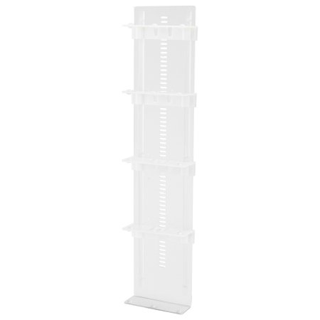 Heathrow Scientific LLC Glove Box Holder Flex Hold Wall Mounted 4-Box Capacity Clear 5.3 W X 1-4/5 D X 22-3/10 H Inch - Each - 120107-EA