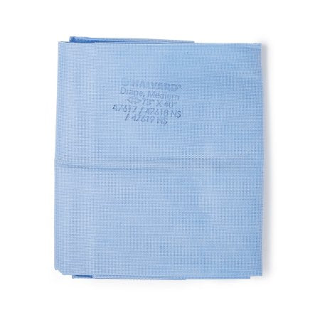 O&M Halyard Inc General Purpose Drape Medium Drape 40 W X 73 L Inch Sterile - Case of 60 - 47617-CS