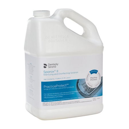 DS Healthcare Hydrogen Peroxide High-Level Disinfectant Sporox® II RTU Liquid 1 gal. Jug Max 21 Day Reuse - Each - 75156-EA