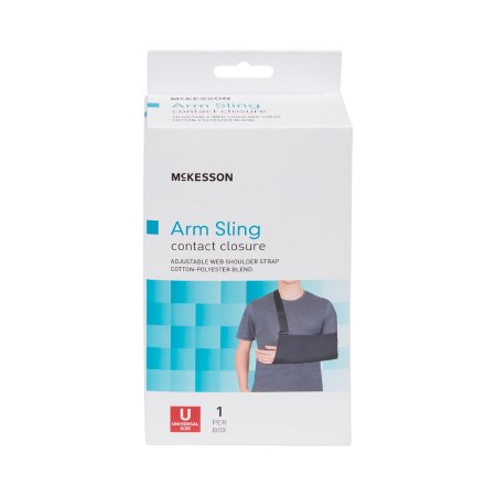 McKesson Arm Sling McKesson Hook and Loop Closure One Size Fits Most - Each - 155-79-84300-EA