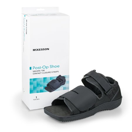 McKesson Post-Op Shoe McKesson X-Large Unisex Black - Each - 155-79-81238-EA