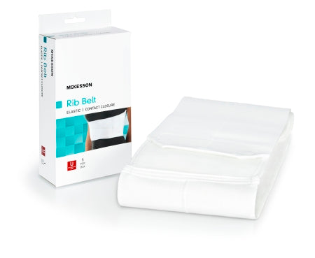 McKesson Rib Belt McKesson One Size Fits Most Hook and Loop Closure 28 to 50 Inch Waist Circumference 6 Inch Height Adult - Each - 155-81-97150-EA