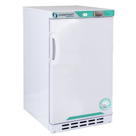 Horizon Scientific Inc Undercounter Refrigerator Corepoint™ Scientific White Diamond Series Laboratory Use 2.5 cu.ft. 1 Solid Swing Door Cycle Defrost - Each - PR031WWW/0FB-EA