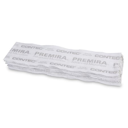 Contec Inc Wet Mop Pad Contec® Premira® II White Microfiber Disposable - Case of 240 - PRMM0001-CS