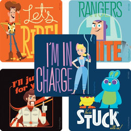 SmileMakers SmileMakers® 100 per Unit Toy Story 4 Toons Sticker 2.5 Inch - Roll of 100 - ST1669R-RL