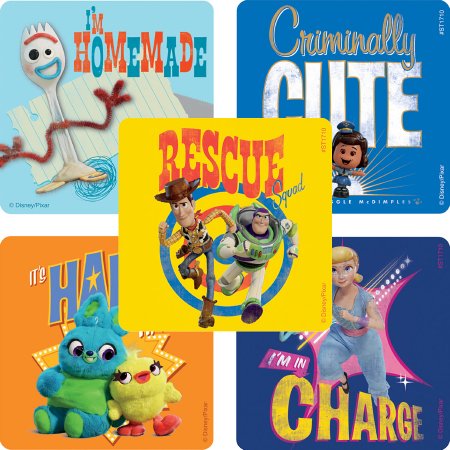 SmileMakers SmileMakers® 100 per Unit Toy Story Sticker 2.5 Inch - Box of 100 - ST1710B-BX