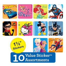 SmileMakers ValueStickers™ 2500 per Unit Value Stickers Sticker 1.625 Inch - Roll of 2500 - VLU10R-RL