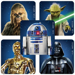 SmileMakers ValueStickers™ 250 per Unit Star Wars Classic Sticker 1.625 Inch - Pack of 250 - VST115P-PK