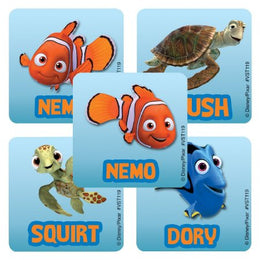 SmileMakers ValueStickers™ 250 per Unit Finding Nemo Sticker 1.625 Inch - Pack of 250 - VST119P-PK