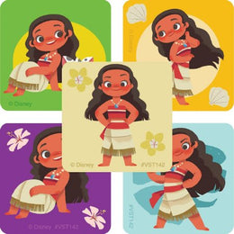 SmileMakers ValueStickers™ 250 per Unit Moana Sticker 1.625 Inch - Pack of 250 - VST142P-PK