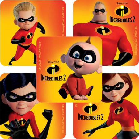 SmileMakers ValueStickers™ 250 per Unit The Incredibles Sticker 1.625 Inch - Roll of 250 - VST143R-RL