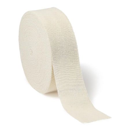 Medline Bias Cut Stockinette Tubular Cotton 3 Inch X 50 Yard Natural NonSterile - Case of 12 - MDT221303CS-CS