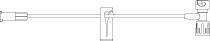 B. Braun IV Extension Set SafeLine* Needle-Free Port Micro Bore 6 Inch Tubing Without Filter - Case of 50 - NF1330-CS