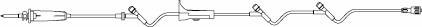 B. Braun Primary IV Administration Set ADDitIV® Gravity 3 Ports 60 Drops / mL Drip Rate Without Filter 87 Inch Tubing - Case of 50 - V1448-CS