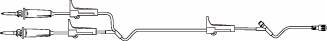 B. Braun Primary IV Administration Set BBraun™ Gravity 1 Port 15 Drops / mL Drip Rate Without Filter 87 Inch Tubing - Case of 50 - V1500-CS