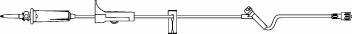 B. Braun Primary IV Administration Set Safeline* "B" Series Gravity 1 Port 15 Drops / mL Drip Rate Without Filter 105 Inch Tubing - Case of 50 - NF3482-CS