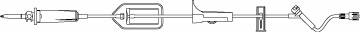 B. Braun Primary IV Administration Set FilterFlow® Gravity 1 Port 15 Drops / mL Drip Rate With Filter 91 Inch Tubing - Case of 50 - 352434-CS