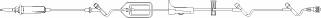 B. Braun Primary IV Administration Set ADDitIV® Gravity 3 Ports 15 Drops / mL Drip Rate With Filter 83 Inch Tubing - Case of 50 - 352447-CS