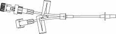 B. Braun IV Extension Set Small Bore 6 Inch Tubing - Case of 100 - 471976-CS