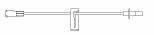B. Braun IV Extension Set Small Bore 6 Inch Tubing Without Filter - Case of 100 - 471991-CS