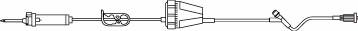 B. Braun Primary IV Administration Set Rate Flow® Gravity 1 Port 60 Drops / mL Drip Rate 15 Micron Filter 84 Inch Tubing Solution - Case of 50 - V5926-CS