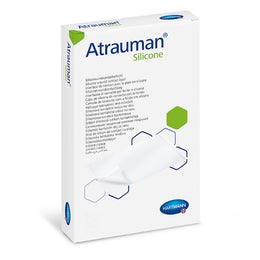 Hartmann Wound Contact Layer Dressing Atrauman® Silicone Rectangle Sterile - Box of 10 - 499568-BX